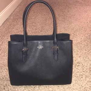Black kate spade purse